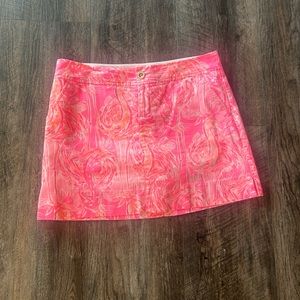 Beautiful Lilly Pulitzer skort size 6